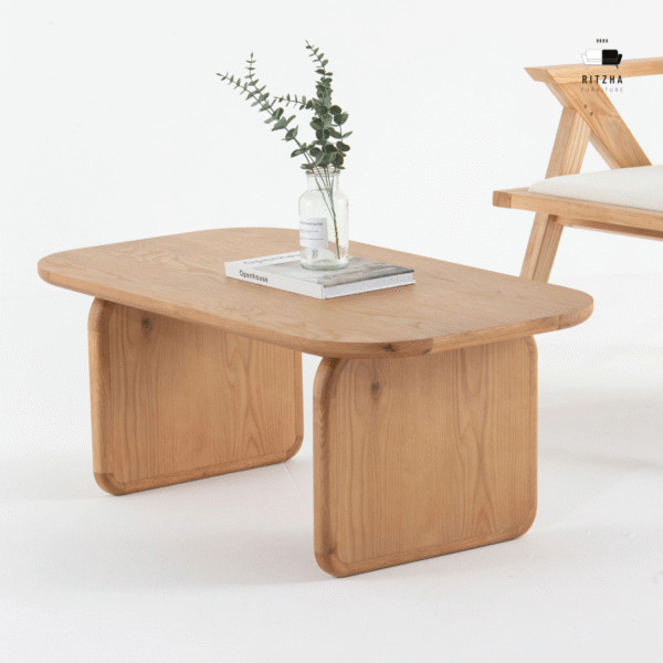 Ritzha Lunova Wooden Coffee Table | Coffee Table for Living Room