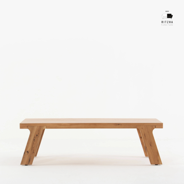 Ritzha Ethan Wooden Coffee Table | Solid Wooden Coffee Table