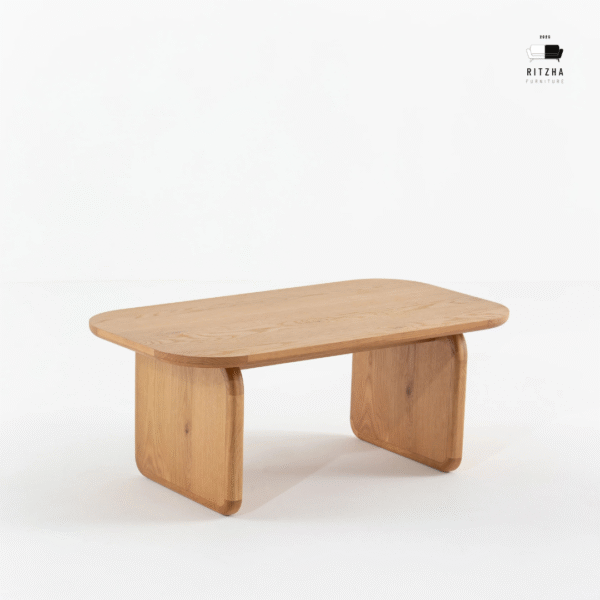 Ritzha Lunova Wooden Coffee Table | Coffee Table for Living Room