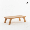 Ritzha Ethan Wooden Coffee Table | Solid Wooden Coffee Table