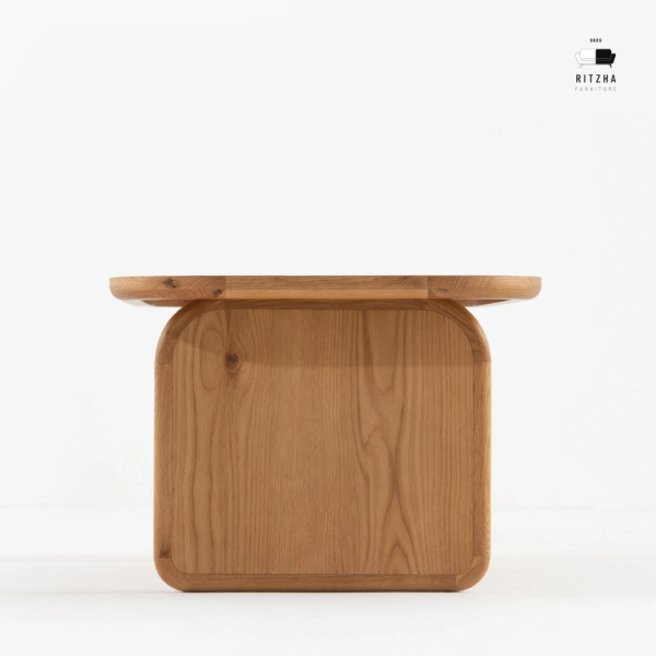 Ritzha Lunova Wooden Coffee Table | Coffee Table for Living Room