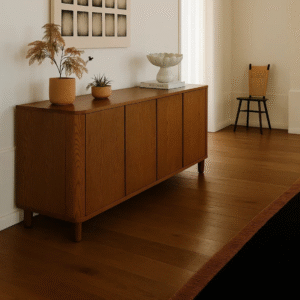 Ritzha Theo Dark Wood Sideboard