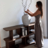 Ritzha Lunova Wooden Display Shelf | Wooden Bookshelf