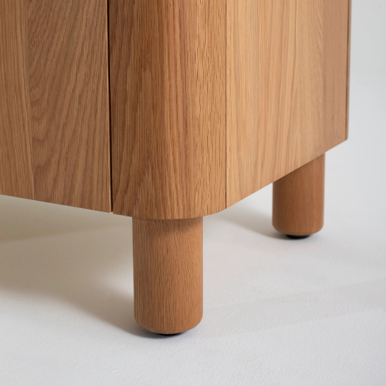 Ritzha Theo Wooden Sideboard | Solid Wooden Sideboard Online