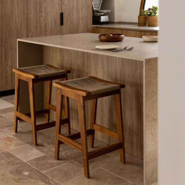 Ritzha Tenay Wooden Premium Stools