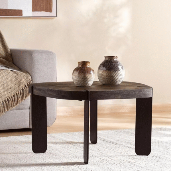 Ritzha malin coffee table wood medium - antique brown