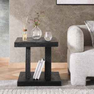 Ritzha stella end table wood - black Ritzha stella end table wood - black