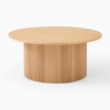 Ritzha Ellington Wooden Coffee Table In Natural Honey Finish