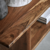 Ritzha Wooden Console Table in Sheesham Wood | Honey Finish
