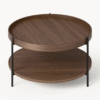 Ritzha Round Wooden Coffee Table Renee | Wooden Coffee Tabl