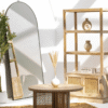 Ritzha Oslo Wooden Bookcase | Wooden Rattan Bookshelf