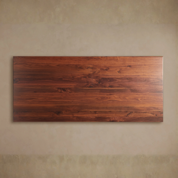 Ritzha Jacob Dining Table In Teak Wood with Vertex Iron Base