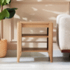 Ritzha Java End Table In Natural Finish