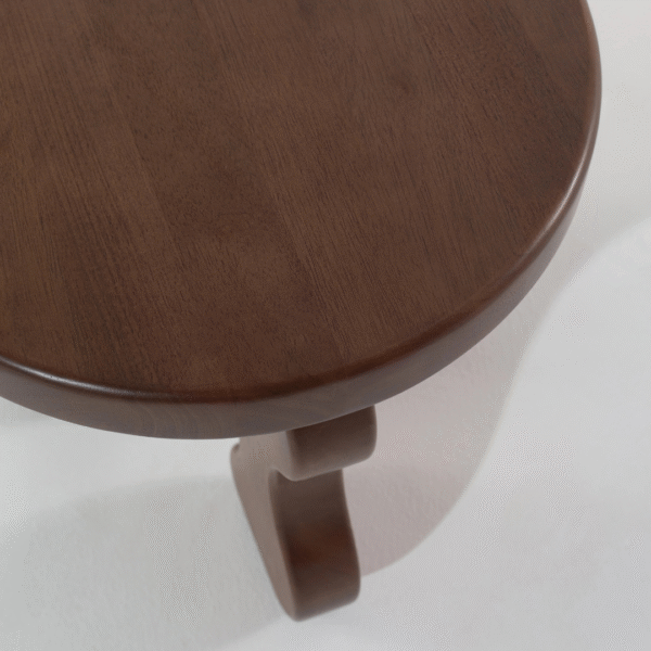 Ritzha Nala Wooden Side Table In Ash Wood