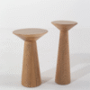 Ritzha Jace Natural Wood Side Table Ritzha Jace Natural Wood Side Table