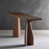 Ritzha Modern Wooden Console Table，Mid Century Modern Console Table for Entryway