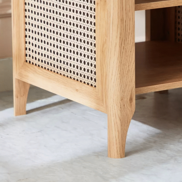Ritzha Java End Table In Natural Finish