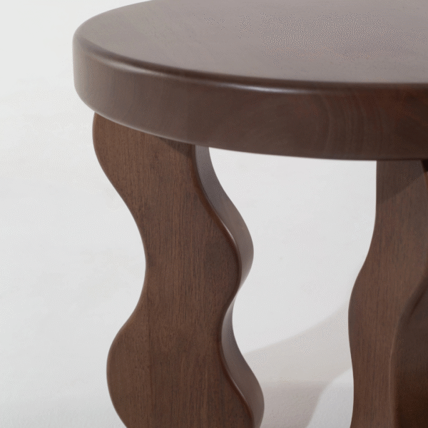 Ritzha Nala Wooden Side Table In Ash Wood