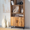 Ritzha Thalia Display Cabinet | Wooden Cabinet