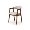 Untitled design (3) Ritzha Lena Wood Armchair Beige