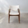 Ritzha Nera Wood Armchair Beige