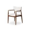 Ritzha Nera Wood Armchair Beige