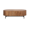 Ritzha Indus Valley Zen Coffee Table In Teak Wood