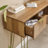 Ritzha Orleans Console Desk In Teak Wood