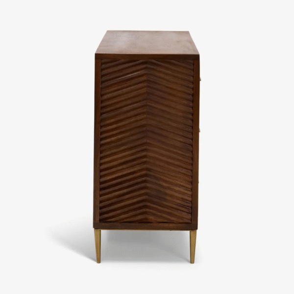 Ritzha Fandango Chest of Drawers In Teak Wood
