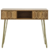 Ritzha Orleans Console Desk In Teak Wood