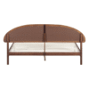 Ritzha Wooden Beds with Cane Finish In Honey Finish
