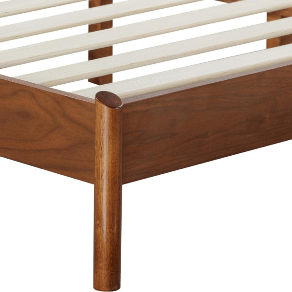 Ritzha Wooden Beds with Cane Finish In Honey Finish