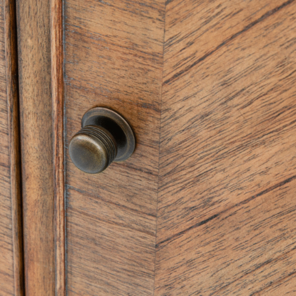 Ritzha Clarence 3 Door Sideboard In Teak Wood