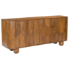 Ritzha Large Teak Wood Sideboard with Ball Feet - Ivan