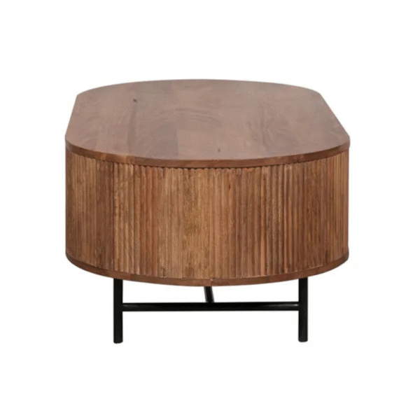 Ritzha Indus Valley Zen Coffee Table In Teak Wood