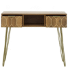 Ritzha Orleans Console Desk In Teak Wood