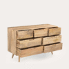 Ritzha Oslo Light Teak Wood Large Chest of Drawers