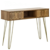 Ritzha Orleans Console Desk In Teak Wood