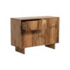 Ritzha Zuberi Natural Teak Wood 6 Drawer Chest of Drawers
