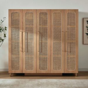 Ritzha Anasa 5-Door Wardrobe