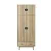 Untitled design (1) Ritzha Modern Retreat 2 Door Wardrobe