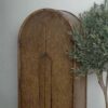 Ritzha Yugga Solid Wood Arch Storage Cabinet