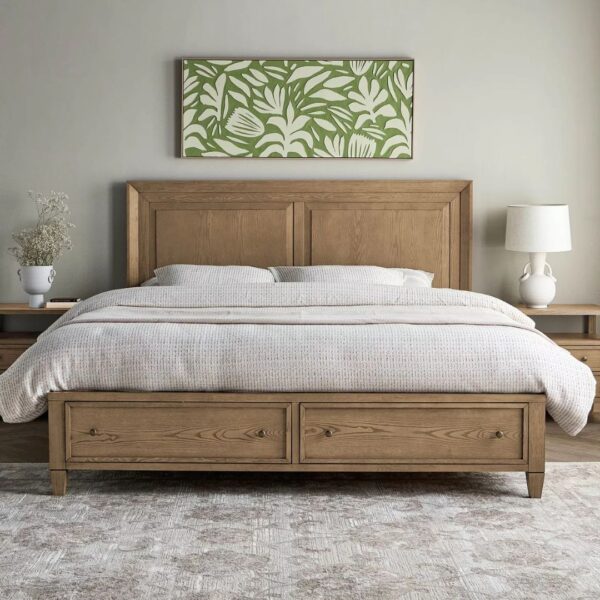 Ritzha Leopold Super King Bed with Storage