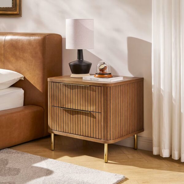 Ritzha Harper 2-Drawer Nightstand bedsie