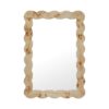 Ritzha Carmella teak wood Wall Mirror frame