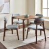 Ritzha Levi 4-Seater Dining Set
