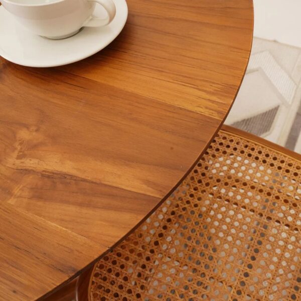 Ritzha Elegant Solid Wood 6-Seater Dining Set