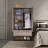 Ritzha Wardrobe With Steel Frame