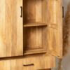 Untitled design (2) Ritzha Payton Mango Wood Slat Closet (Wardobe)
