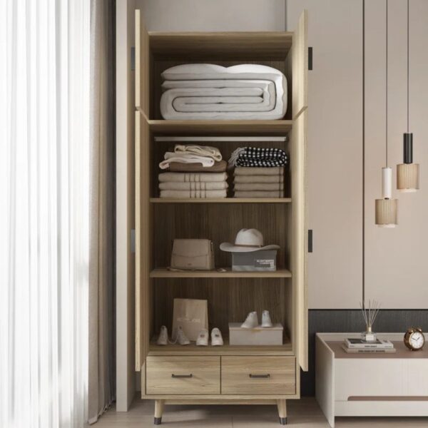 Untitled design (2) Ritzha Modern Retreat 2 Door Wardrobe